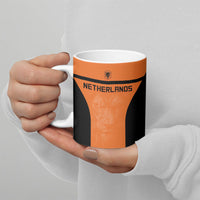 Custom Netherlands Football 2026 Ceramic Mug Oranje Lion Special Style