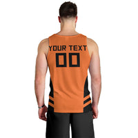 Custom Netherlands Football 2026 Men Tank Top Oranje Lion Special Style