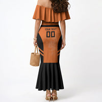 Custom Netherlands Football 2026 Mermaid Dress Oranje Lion Special Style