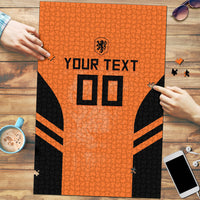 Custom Netherlands Football 2026 Puzzle Oranje Lion Special Style