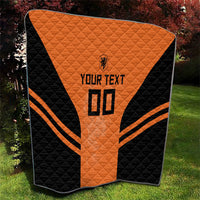 Custom Netherlands Football 2026 Quilt Oranje Lion Special Style