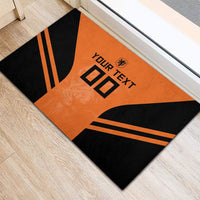 Custom Netherlands Football 2026 Rubber Doormat Oranje Lion Special Style