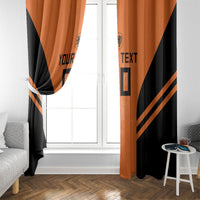 Custom Netherlands Football 2026 Window Curtain Oranje Lion Special Style