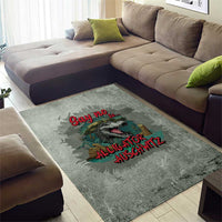 Say No To Alligator Auschwitz Area Rug - Wonder Print Shop