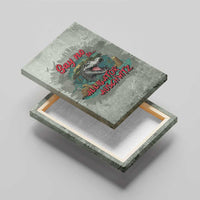 Say No To Alligator Auschwitz Canvas Wall Art - Wonder Print Shop