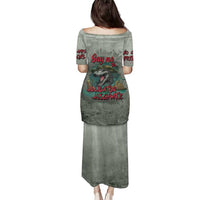 Say No To Alligator Auschwitz Family Matching Puletasi and Hawaiian Shirt - Wonder Print Shop