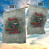 Say No To Alligator Auschwitz Garden Flag - Wonder Print Shop