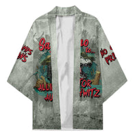 Say No To Alligator Auschwitz Kimono - Wonder Print Shop