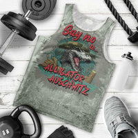 Say No To Alligator Auschwitz Men Tank Top - Wonder Print Shop