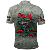 Say No To Alligator Auschwitz Polo Shirt - Wonder Print Shop