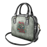 Say No To Alligator Auschwitz Shoulder Handbag - Wonder Print Shop