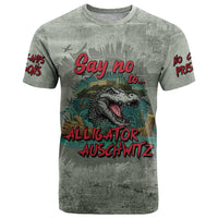 Say No To Alligator Auschwitz T Shirt - Wonder Print Shop