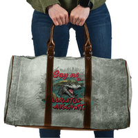 Say No To Alligator Auschwitz Travel Bag - Wonder Print Shop