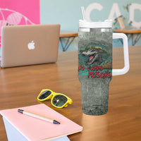 Say No To Alligator Auschwitz Tumbler With Handle - Wonder Print Shop