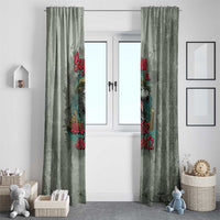 Say No To Alligator Auschwitz Window Curtain - Wonder Print Shop