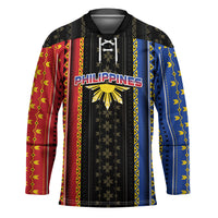 Personalised Philippines Filipinos Hockey Jersey Igorot Tribal Inspiration Pattern Style