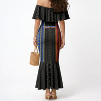 Personalised Philippines Filipinos Mermaid Dress Igorot Tribal Inspiration Pattern Style