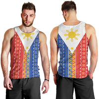 Philippines Sun Men Tank Top Igorot Tribal Inspiration