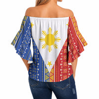 Philippines Sun Off Shoulder Wrap Waist Top Igorot Tribal Inspiration