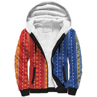 Philippines Sun Sherpa Hoodie Igorot Tribal Inspiration