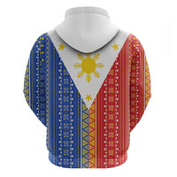 Philippines Sun Zip Hoodie Igorot Tribal Inspiration