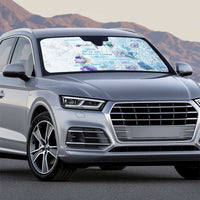 Mental Health Auto Sun Shade Healing Is Not Linear - Wonder Print Shop