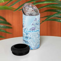 Mental Health 4 in 1 Can Cooler Tumbler Healing Is Not Linear - Wonder Print Shop