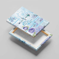 Mental Health Canvas Wall Art Healing Is Not Linear - Wonder Print Shop