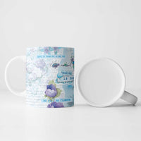 Mental Health Ceramic Mug Healing Is Not Linear - Wonder Print Shop
