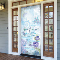 Mental Health Door Cover Healing Is Not Linear - Wonder Print Shop