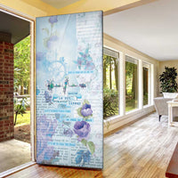 Mental Health Door Cover Healing Is Not Linear - Wonder Print Shop