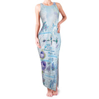 Mental Health Family Matching Tank Maxi Dress and Hawaiian Shirt Healing Is Not Linear - Wonder Print Shop