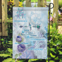 Mental Health Garden Flag Healing Is Not Linear - Wonder Print Shop