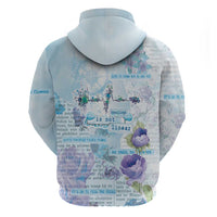 Mental Health Hoodie Healing Is Not Linear - Wonder Print Shop