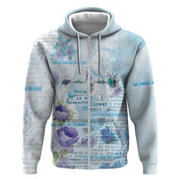 Mental Health Hoodie Healing Is Not Linear - Wonder Print Shop