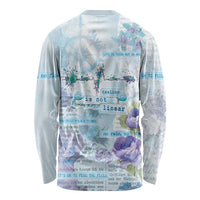 Mental Health Long Sleeve Shirt Healing Is Not Linear - Wonder Print Shop