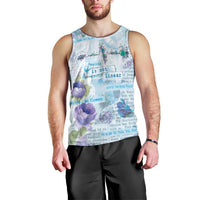 Mental Health Men Tank Top Healing Is Not Linear - Wonder Print Shop