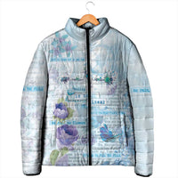 Mental Health Padded Jacket Healing Is Not Linear - Wonder Print Shop
