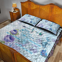 Mental Health Quilt Bed Set Healing Is Not Linear - Wonder Print Shop