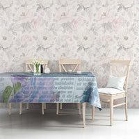 Mental Health Tablecloth Healing Is Not Linear - Wonder Print Shop