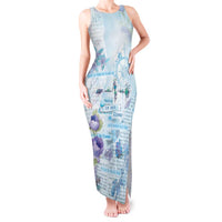Mental Health Tank Maxi Dress Healing Is Not Linear - Wonder Print Shop