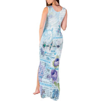 Mental Health Tank Maxi Dress Healing Is Not Linear - Wonder Print Shop