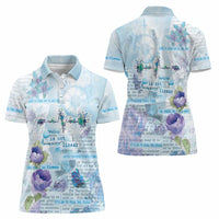 Mental Health Women Polo Shirt Healing Is Not Linear - Wonder Print Shop