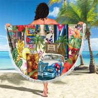 Cuba Libre Beach Blanket The Culture Of Cuba - Wonder Print Shop