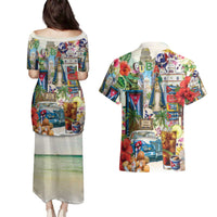 Cuba Libre Couples Matching Puletasi and Hawaiian Shirt The Culture Of Cuba - Wonder Print Shop