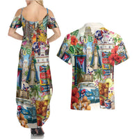 Cuba Libre Couples Matching Summer Maxi Dress and Hawaiian Shirt The Culture Of Cuba - Wonder Print Shop