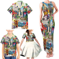 Cuba Libre Family Matching Tank Maxi Dress and Hawaiian Shirt The Culture Of Cuba - Wonder Print Shop