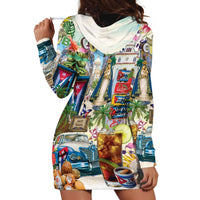 Cuba Libre Hoodie Dress The Culture Of Cuba - Wonder Print Shop