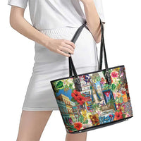 Cuba Libre Leather Tote Bag The Culture Of Cuba - Wonder Print Shop