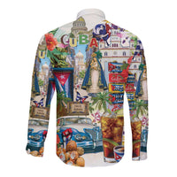 Cuba Libre Long Sleeve Button Shirt The Culture Of Cuba - Wonder Print Shop